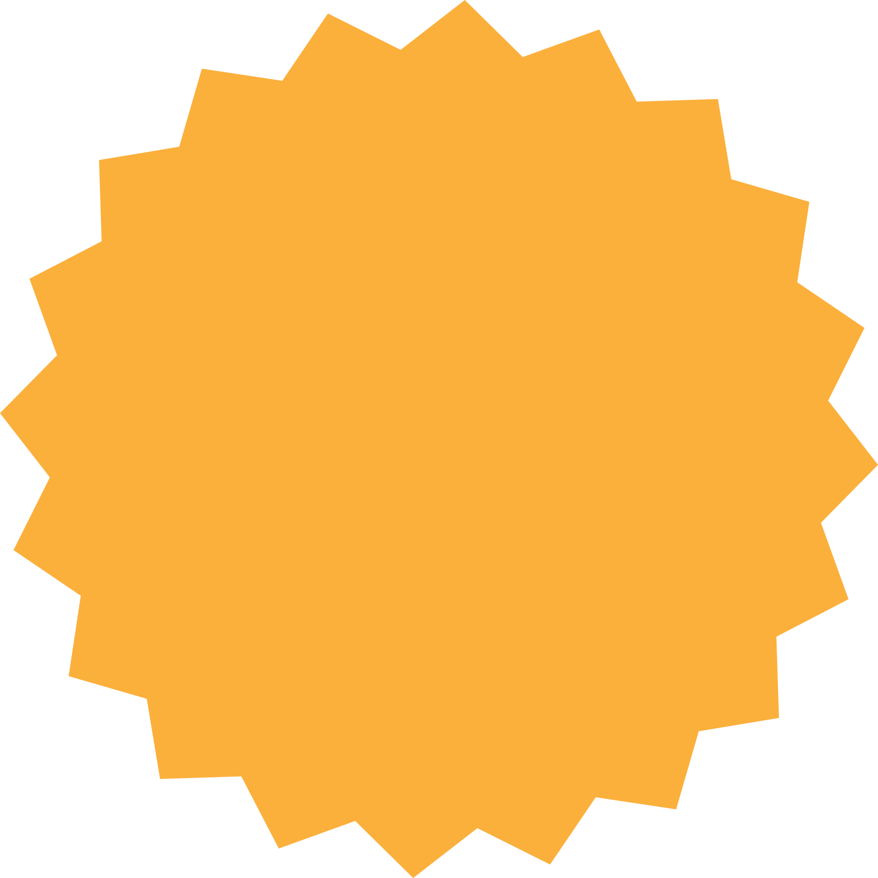 Orange star background