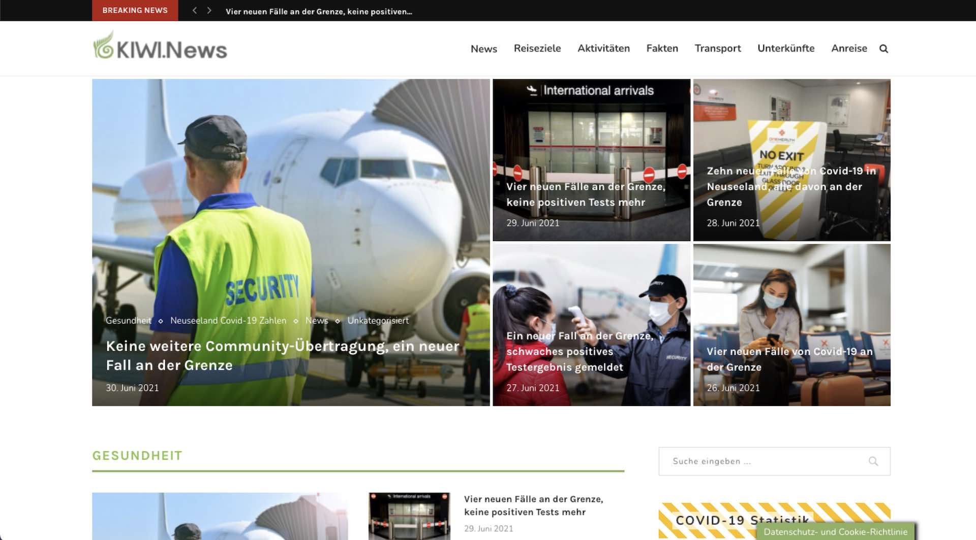 Moreweb NZ Web Design Example